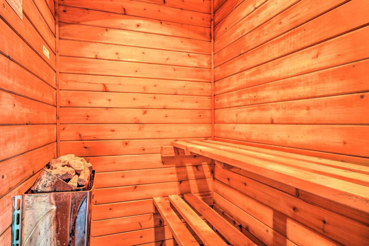 Pigeon Forge Cabin Sauna, Saltwater Pool And Views! Sevierville Buitenkant foto